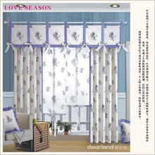 暗香浮動 藍(lán)紫色布藝窗簾里的詩意時光